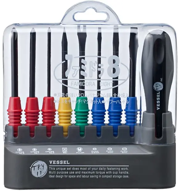ベッセル(VESSEL) ドライバーセット ファミドラ8 TD-800