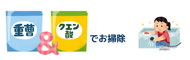 重曹とクエン酸で掃除