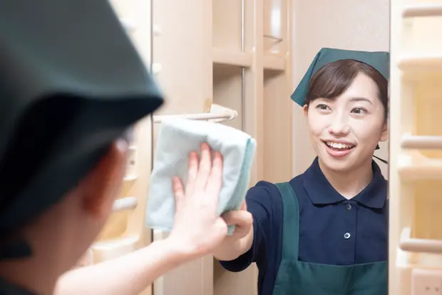 洗面所のクリーニング