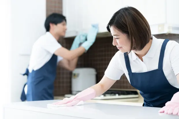 キッチンのクリーニング