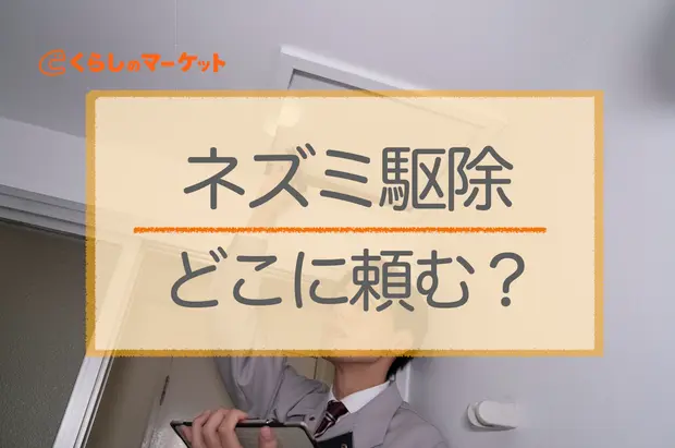 ネズミ駆除はどこに頼む?