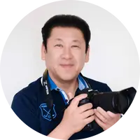 スライドショーをプレゼント中♪　ほのぼの撮影で自然な笑顔を撮ります。