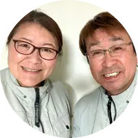 お客様にご満足いただける清掃を心掛けています。私たち2人でお伺いします！