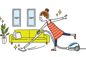 掃除機のかけ方を工夫してお部屋を素早くきれいに