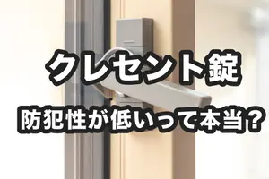クレセント錠の防犯性は低い？窓のセキュリティを強化する6つの方法