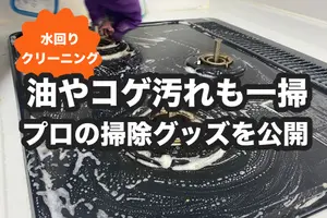 換気扇の油汚れ、ガスコンロのコゲ汚れも“なかった”ことに！プロの掃除グッズと技を大公開