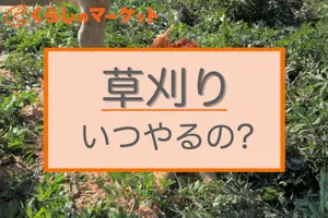 草刈りの時期はいつがいい？年3回の草刈りタイミングや最適な天候も