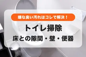 トイレ掃除の極意！隙間・壁・便器の嫌な臭い・汚れはコレで防止