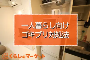 一人暮らしでゴキブリが退治できない…効果的な駆除・予防法【G画像なし】