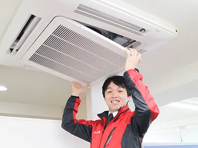 女性スタッフ同行可能！作業日は最短でのご案内を致します！