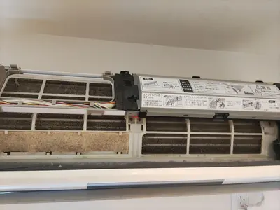 【業界実績20年】お掃除機能付きエアコンほぼ全機種対応。２回の高圧洗浄で綺麗に☆