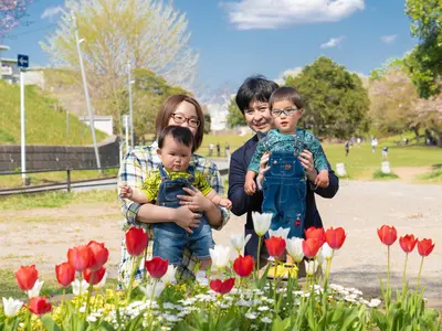 ☆初めての方でも安心できる雰囲気で撮影、 ご家族団欒の笑顔をしっかり引き出します