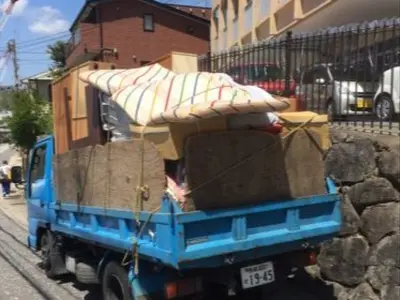 《クレジットカード利用可 ♪》２トントラック積み放題の不用品回収　長崎の地域密着