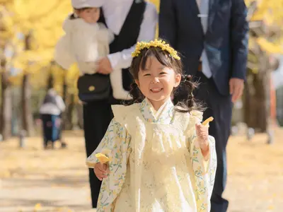 お子さんの成長をお祝いする七五三での撮影もお任せください！