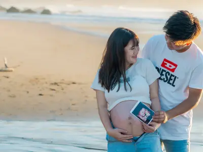 「母になる幸せを心音とともに写す助産師フォトグラファーだから叶うやさしさの一枚。