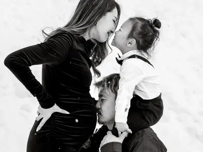 ナチュラルマタニティ♡お腹の子へのメッセージを残そう