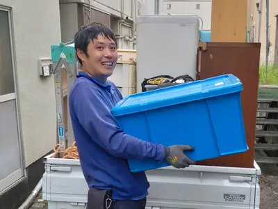 【お客様と共に歩む、軽トラ不用品回収サービス】