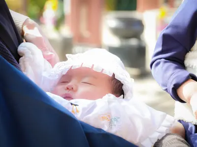 お宮参り撮影★写真館、フォトスタジオで、屋外・屋内撮影の業務経験あり★