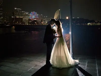 出張ウェディング前撮り撮影