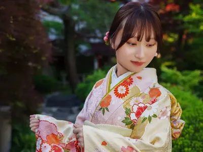 成人式前撮り＋思い出台紙付きプラン（+¥2000〜）