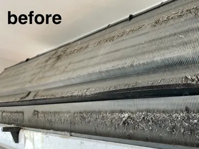 高圧洗浄でカビ・ホコリをキッチリ除去！今後のカビ予防まで、アフターフォロー♪