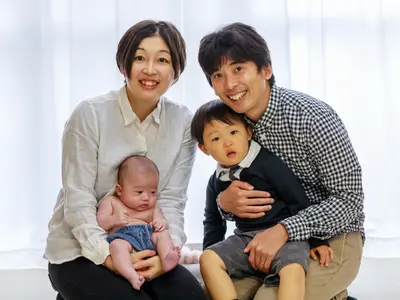 元気な夫婦2人が撮影★自然な笑顔を引き出します！【レタッチ込・130枚以上納品】