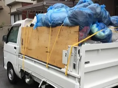 買取可！ エアコン取外し無料！ 不要な品をお片づけ！ パワーゲート付き軽トラ