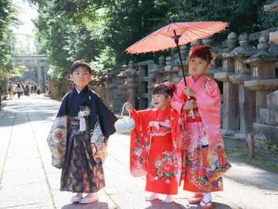 【番傘貸出し】大阪〜出張撮影！記念に残る七五三の写真をお撮りします