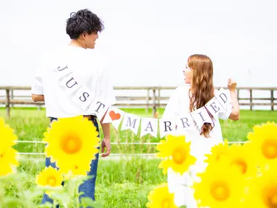 ウェディングの前撮り・後撮り