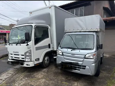 パネルバンの為、積み込んだ物が外から見えません。ご近所様の目も気になりません◎