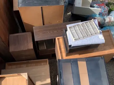 大好評2トントラックたっぷり5㎥！手伝う必要ありません。　大型家具の解体もOK!