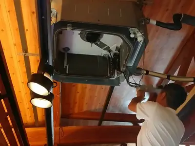 【★創業17年★】天井埋込エアコン分解洗浄いたします！