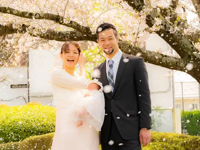 【お宮参りロケーション撮影】山梨県&長野県150枚以上納品90分まで追加料金なし