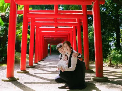 「出産を乗り越えた強さと、ここまで来た幸せを写真に。」