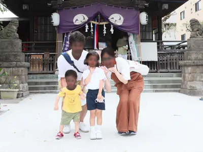 【一生の記念になる写真を撮ります】家族全員で撮影をしましょう