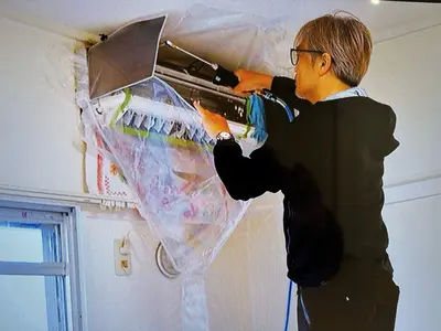 プロの技術で内部までしっかり徹底洗浄