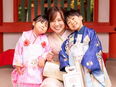 お着物レンタル可能！ご家族のかかりつけカメラマン　七五三