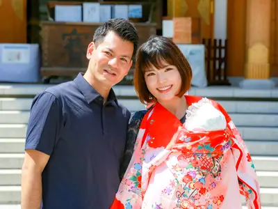 【お宮参り】　素敵な思い出の撮影をします！　秋の特別料金で提供中！