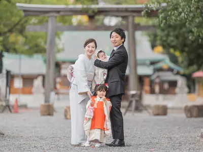 お宮参りロケフォト。営業時間外・対応地域外でもご相談OK◎　女性フォトグラファー