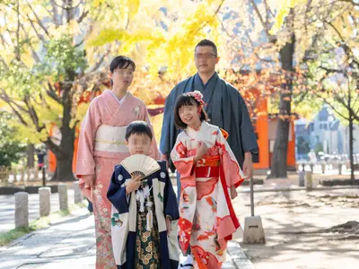 ☆ 初めての方でも安心。七五三での笑顔、雰囲気をしっかり写しとります
