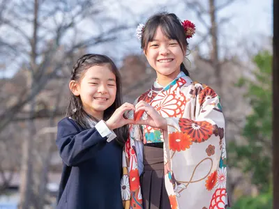 入学式や卒業式を素敵な想い出として、お写真に残します！