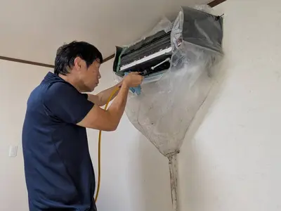 店長自らが必ずお伺い！安全な天然植物洗剤使用で安心の自社スタッフ対応