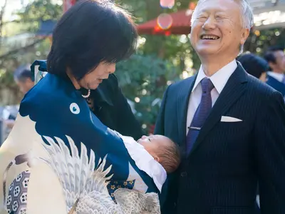 【お祝い着着付け＋レンタル付】ワンランク上のお宮参りお任せプラン