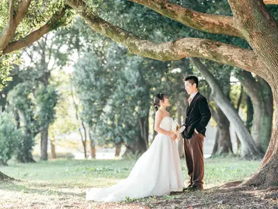 前撮り・ウェディングフォト　幸せの瞬間を記録として