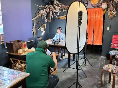 予約対応～撮影・納品まで当社スタッフがすべて対応します