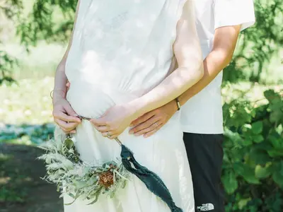 公園など屋外での撮影です！