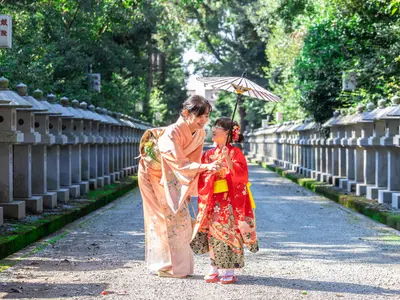 お子様もご両親も着物レンタル・着付けOK★着付けから撮影まで全てお任せ★