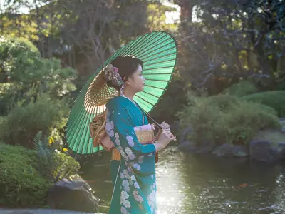 名古屋でちょっと人気のカメラマン。和小物無料貸し出し中。
