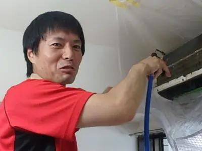 業務用エアコンクリーニング受け付エアコンクリーニング(^o^)