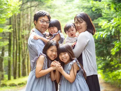 入園、入学のお祝いに家族写真はいかがですか